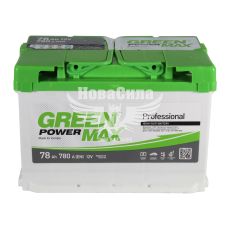 АКБ 78-А/Ч (Green Power Max) (L+) 780А (276х175х190мм.)