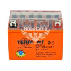 АКБ мото гелевый 12V 4-А/Ч R+ (Terri) (113х70х85)