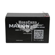 АКБ UPS 12V 7-А/Ч L+ (Maxion) (151х65х100)