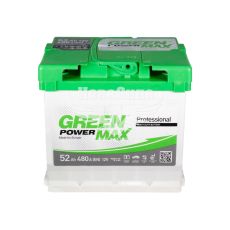 АКБ 52-А/Ч (Green Power Max) (L+) 480A