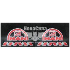 Брызговик груз. MAN 470х330мм. (Polytep)