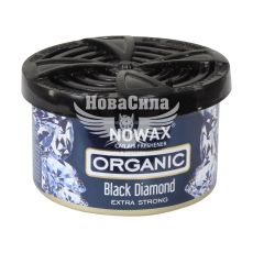 Ароматизатор (Nowax) Organic Black Diamond (під сидіння) 40гр.