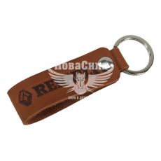 Брелок на ключі Renault коричневий (Україна) (шкіра)