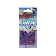Ароматизатор (Nowax) Wave Indigo Splash (підвісний листок)