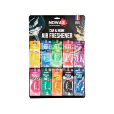 Ароматизатор (Nowax) Delice 1упаковка 50шт. MIX (підвісний листок)