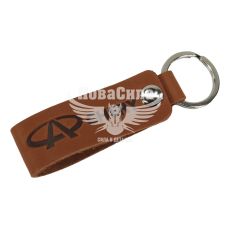 Брелок на ключі Chery коричневий (Україна) (шкіра)