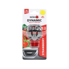Ароматизатор (Nowax) Dynamic Strawberry (жидкий на дефлектор) 8мл.