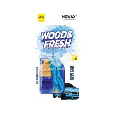 Ароматизатор (Nowax) Wood&Fresh New Car (рідкий в банці)