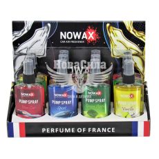 Ароматизатор (Nowax) Pump Spray 1упаковка 12шт. MIX 2 (Спрей) 75мл.