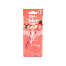 Ароматизатор (Nowax) Delice Peach (підвісний листок)