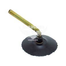 Вентиль для грузовых камер обрезиненный гнутый 45-град. (Украина) (сосок)