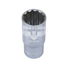 Головка торцева висока дванадцятигранна 1/2 27мм. (Yato)