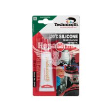 Герметик силікон (Technicqll) червоний 20мл. (300°C Silicone)