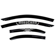 Вітровики Mitsubishi Lancer X клеючі з07-10р.в. (Azard) (седан)