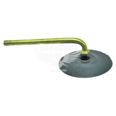 Вентиль для грузовых камер обрезиненный гнутый 90-град. (Украина) (сосок)