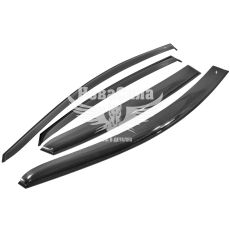 Ветровики Kia Rio клеящие з11г.в. (Cobra) (седан)