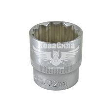 Головка торцева низька дванадцятигранна 1/2 32мм. (Intertool)