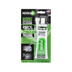 Герметик силикон (Nowax) прозрачный 85гр. (GASKET MAKER CLEAR + 290C