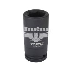 Головка торцева ударна висока шестигранна 3/4 30 мм. (Toptul)