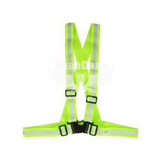 Жилет-пояс сигнальний (Lavita) світло-зелений (аварійка отражаюча)