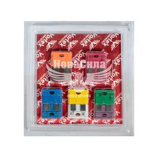 Предохранители плоские стандарт (Vortex) кт. 10шт. (5-40А)