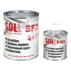 Грунт (SOLL) HS SF3 4+1 чорний 1л.+ HS FH3 0,25л.