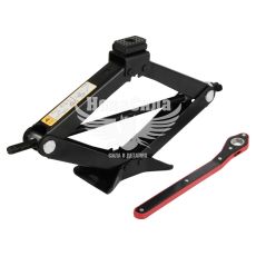 Домкрат механічний ромб 2т. (Vortex) (гумов. подушка ручк. тріщ.)