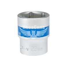 Головка торцева низька шестигранна 1/2 23мм. (King ROY)