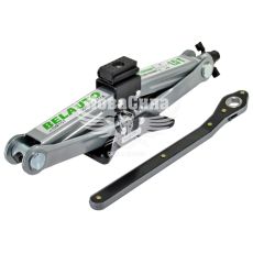 Домкрат механічний ромб 1,5т. (Belauto) (гумов. подушка ручк. тріщ.)