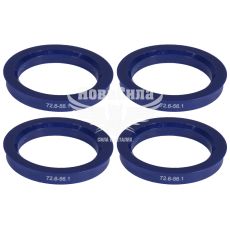 Кільця центрувальні для колісних дисків 72.6-56.1 (Walline) термопластик