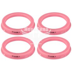 Кільця центрувальні для колісних дисків 71.6-56.1 (Walline) термопластик