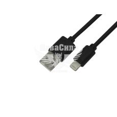 Кабель для зарядки моб. телеф. USB 0.1м. черный (Cablexpert) (Iphone Lightning)