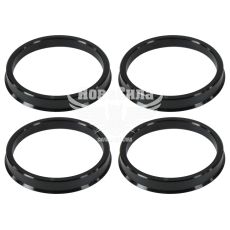 Кольца центрирующие для колесных дисков 72.6-63.4 (Walline) алюминий