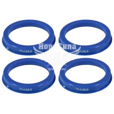 Кольца центрирующие для колесных дисков 70.4-56.6 (Walline) термопластик