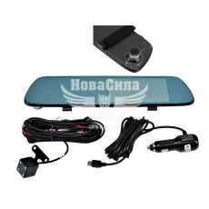 Зеркало-видеорегистратор с камерой зад. вида (FHD) (Cyclone) MR-53 (расширение 1920x1080)