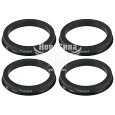 Кільця центрувальні для колісних дисків 71.6-58.6 (Walline) термопластик