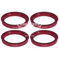 Кольца центрирующие для колесных дисков 72.6-60.1 (Walline) термопластик