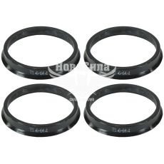 Кольца центрирующие для колесных дисков 71.6-64.1 (Walline) термопластик