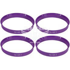 Кольца центрирующие для колесных дисков 70.1-67.1 (Walline) термопластик