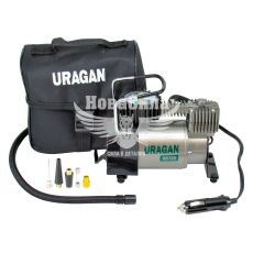 Компресор автомобільний (Uragan) в прикур. 1-но цилінд. 37л/хв. автостоп