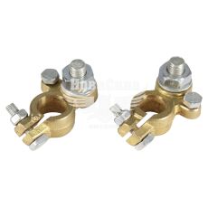 Клеми для акумулятора (Molder Tools) легкові, латунь 190гр. (шпилька М10)