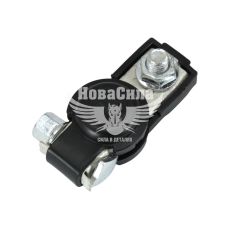 Клема для акумулятора мінусова (Korea) чорне гумове покриття (Daewoo Lanos)