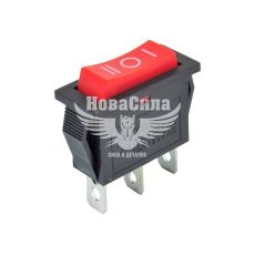 Кнопка (выключатель) универ. 2-полож. / 3 вых. (красная) KCD3
