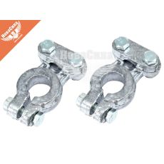 Клеми для акумулятора (Україна) легкові, свинець (посилені) Т-подібні