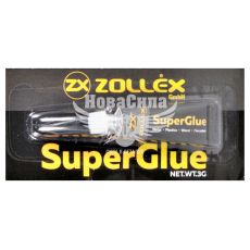 Клей супер (Zollex) 3гр.