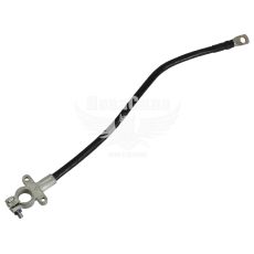 Клема для акумулятора мінусова з проводом (Завод) 40см. лужена