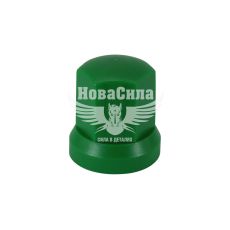 Ковпачок на гайку колеса (32мм.) зелений (Plastex)