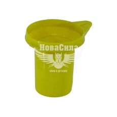 Колпачок на гайку колеса (30мм.) жолтый (Украина) (с индикатором)