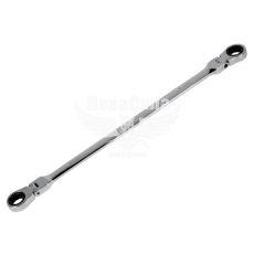 Ключ накидний 14х15мм. подовжений з тріщоткою та шарніром (Andrmax)