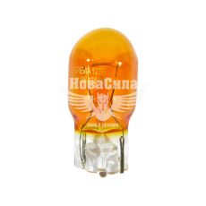 Лампочка без цоколя WY21W жовта 12V-21Вт WX3x16d (Brevia) (упак.-10шт.)